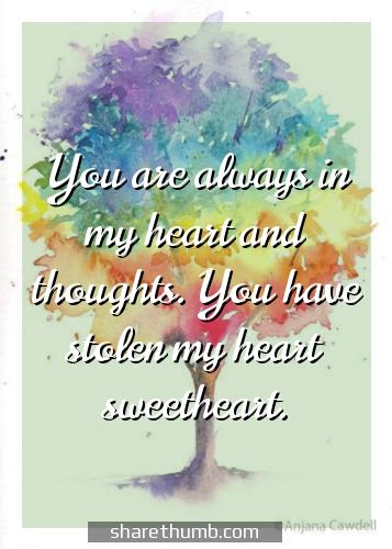 my sweetheart quotes for him